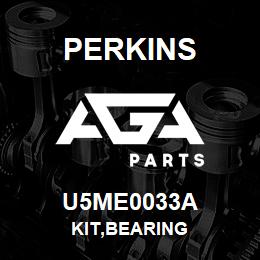 U5ME0033A Perkins KIT,BEARING | AGA Parts