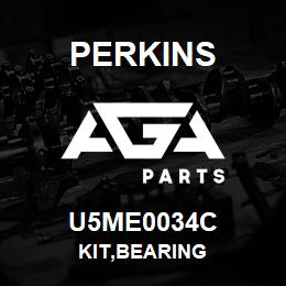 U5ME0034C Perkins KIT,BEARING | AGA Parts