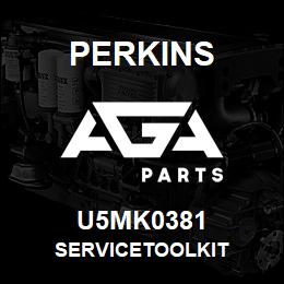 U5MK0381 Perkins SERVICETOOLKIT | AGA Parts