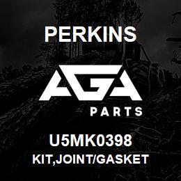 U5MK0398 Perkins KIT,JOINT/GASKET | AGA Parts