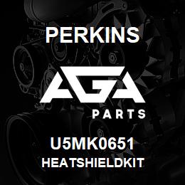 U5MK0651 Perkins HEATSHIELDKIT | AGA Parts