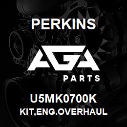 U5MK0700K Perkins KIT,ENG.OVERHAUL | AGA Parts