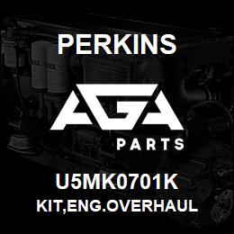 U5MK0701K Perkins KIT,ENG.OVERHAUL | AGA Parts