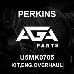 U5MK0705 Perkins KIT,ENG.OVERHAUL | AGA Parts