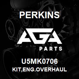 U5MK0706 Perkins KIT,ENG.OVERHAUL | AGA Parts