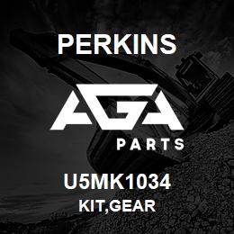 U5MK1034 Perkins KIT,GEAR | AGA Parts