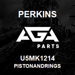 U5MK1214 Perkins PISTONANDRINGS | AGA Parts