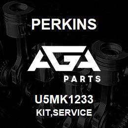 U5MK1233 Perkins KIT,SERVICE | AGA Parts