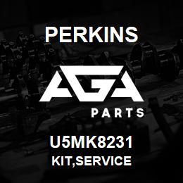 U5MK8231 Perkins KIT,SERVICE | AGA Parts