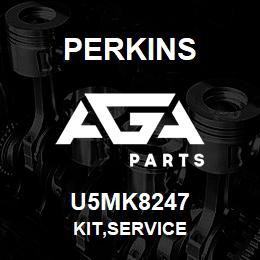 U5MK8247 Perkins KIT,SERVICE | AGA Parts