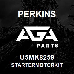 U5MK8259 Perkins STARTERMOTORKIT | AGA Parts