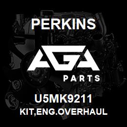 U5MK9211 Perkins KIT,ENG.OVERHAUL | AGA Parts