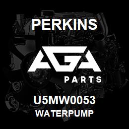 U5MW0053 Perkins WATERPUMP | AGA Parts