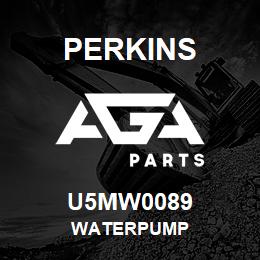 U5MW0089 Perkins WATERPUMP | AGA Parts