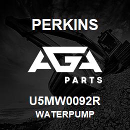 U5MW0092R Perkins WATERPUMP | AGA Parts