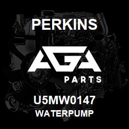 U5MW0147 Perkins WATERPUMP | AGA Parts