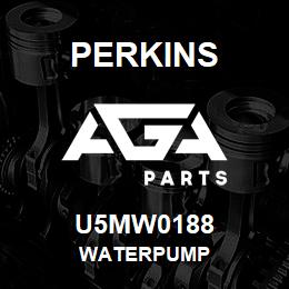 U5MW0188 Perkins WATERPUMP | AGA Parts