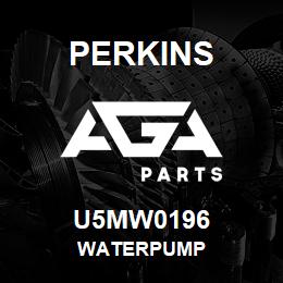 U5MW0196 Perkins WATERPUMP | AGA Parts