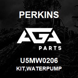 U5MW0206 Perkins KIT,WATERPUMP | AGA Parts