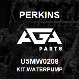 U5MW0208 Perkins KIT,WATERPUMP | AGA Parts