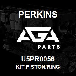 U5PR0056 Perkins KIT,PISTON/RING | AGA Parts