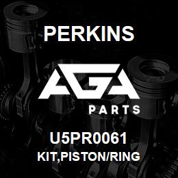 U5PR0061 Perkins KIT,PISTON/RING | AGA Parts