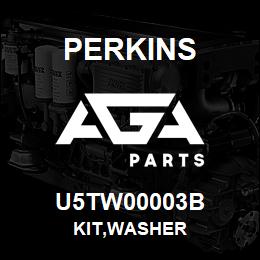 U5TW00003B Perkins KIT,WASHER | AGA Parts