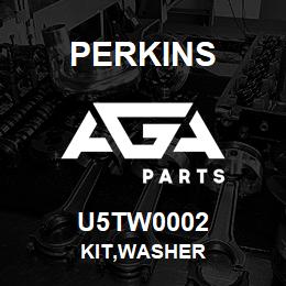 U5TW0002 Perkins KIT,WASHER | AGA Parts