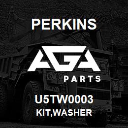 U5TW0003 Perkins KIT,WASHER | AGA Parts