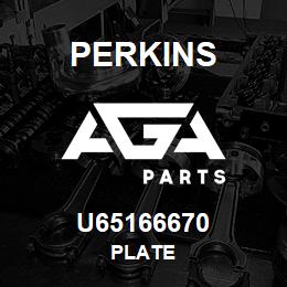 U65166670 Perkins PLATE | AGA Parts