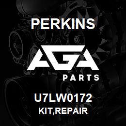 U7LW0172 Perkins KIT,REPAIR | AGA Parts