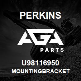 U98116950 Perkins MOUNTINGBRACKET | AGA Parts