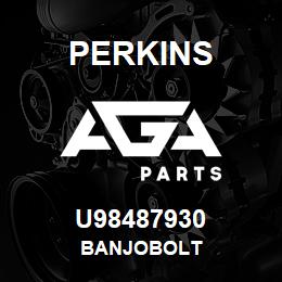 U98487930 Perkins BANJOBOLT | AGA Parts