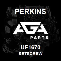 UF1670 Perkins SETSCREW | AGA Parts