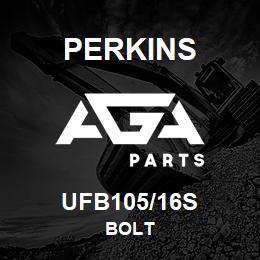 UFB105/16S Perkins BOLT | AGA Parts