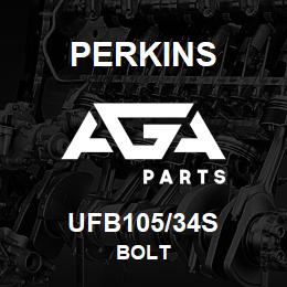 UFB105/34S Perkins BOLT | AGA Parts