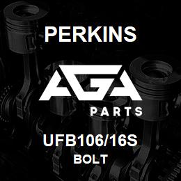 UFB106/16S Perkins BOLT | AGA Parts