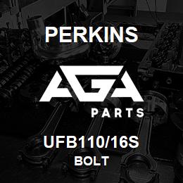 UFB110/16S Perkins BOLT | AGA Parts