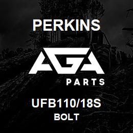 UFB110/18S Perkins BOLT | AGA Parts