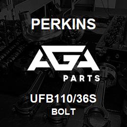 UFB110/36S Perkins BOLT | AGA Parts