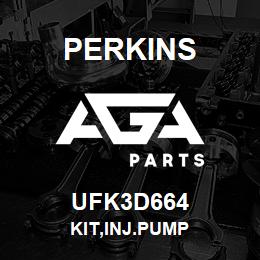 UFK3D664 Perkins KIT,INJ.PUMP | AGA Parts