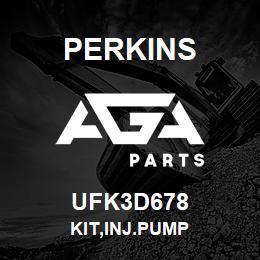 UFK3D678 Perkins KIT,INJ.PUMP | AGA Parts