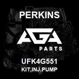 UFK4G551 Perkins KIT,INJ.PUMP | AGA Parts