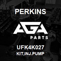 UFK4K027 Perkins KIT,INJ.PUMP | AGA Parts