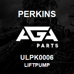 ULPK0006 Perkins LIFTPUMP | AGA Parts