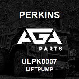 ULPK0007 Perkins LIFTPUMP | AGA Parts