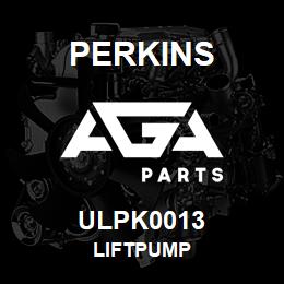 ULPK0013 Perkins LIFTPUMP | AGA Parts