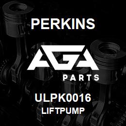 ULPK0016 Perkins LIFTPUMP | AGA Parts