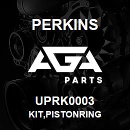 UPRK0003 Perkins KIT,PISTONRING | AGA Parts