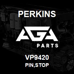 VP9420 Perkins PIN,STOP | AGA Parts